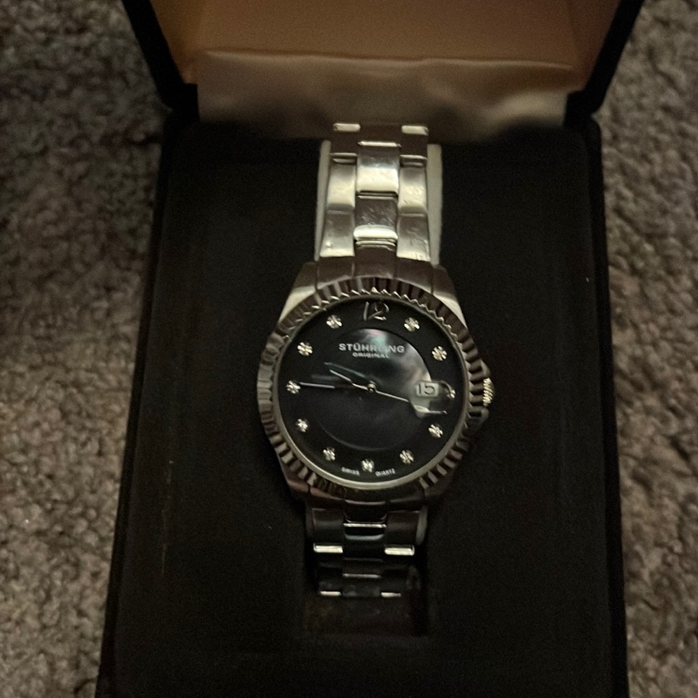Stuhrling Original Women's Stainless Steel Silver Watch